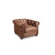 thumbnail image 3 of Sofa Florencia 1C Cuero Colorado Caramelo, 3 of 4