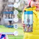 thumbnail image 5 of My Little Pony: La magia de la amistad Botella de Agua con Tapa Pop Top de Un Toque, Acero Inoxidable, a Prueba de Fugas, para Deportes, Botella Infantil azul 12 oz, 5 of 6