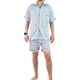 thumbnail image 2 of Pijama Hombre Verano Short Y Polera Con Botones 483, 2 of 4