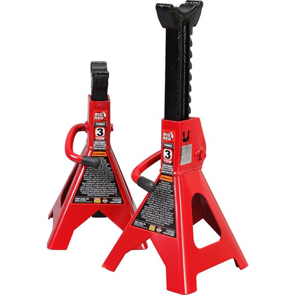 Soportes para Gato BIG RED T43202 Ajustables de 3 Toneladas, Par