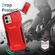thumbnail image 3 of Funda Resistente para Motorola Moto G Stylus 5G 2023 con Tapa Deslizante y Protección Militar Rojo, 3 of 6