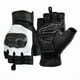 thumbnail image 1 of Guantes De Cuero Medio Dedo Para Motociclismo Motowolf 0334B, 1 of 6