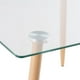 thumbnail image 4 of Mesa Eames Vidrio Cuadrada 80x80cm, 4 of 5