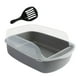 thumbnail image 4 of Caja De Arena Para Gatos Suministros Duraderos Para Mascotas Pequeñas Gatos De Interior Conejo Gris, 4 of 5