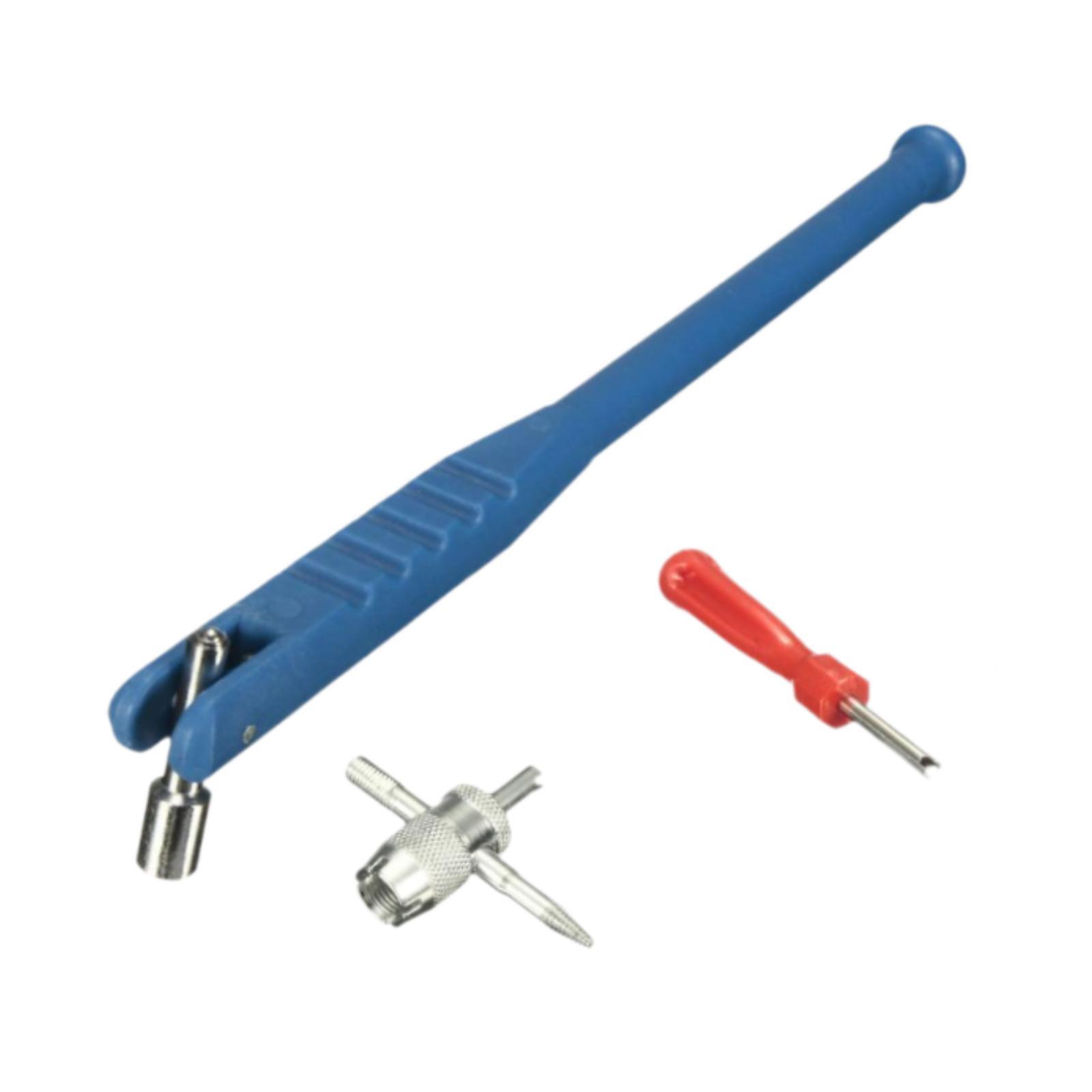 Magideal - Herramienta Genérica Para Extraer Válvulas De Neumáticos, Kit De Reparación De Neumáticos De Automóvil, Reparación De Núcleos De Vástago De Neumáticos