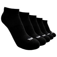 Top - Calcetines Niño Deportivos Tobilleros Negros Pack 5 C1