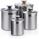 thumbnail image 1 of Juego de recipientes para alimentos Cooks Standard de acero inoxidable, 4 piezas, 1 of 9
