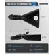 thumbnail image 2 of Acoplador de Remolque A-Frame Tinivalee de 2" con Capacidad de 7,000 lbs, 2 of 7