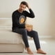 thumbnail image 2 of Pijama Hombre Algodón Estampado Garfield negro L, 2 of 7