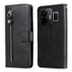 thumbnail image 1 of Funda con Cremallera para Realme GT Neo 5, Carcasa Cartera de Cuero PU con Soporte y Tarjetero, 1 of 6