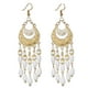 thumbnail image 1 of Pendientes largos de estilo bohemio con borlas vintage y cuentas, 1 of 5