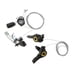 thumbnail image 4 of 2 Pares 3x5/6/7 Speed MTB Bike Thumb Gear Shifter Top Mount Shifters Plateado, 4 of 6