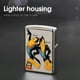 thumbnail image 4 of El show de Heckle y Jeckle-theme Copper Metal Lighter Shell, Premium Replacement Refillable Lighter Case with Durable Metal Construction, Compatible with Zippo and Most Standard Lighter Models, 4 of 6