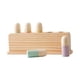 thumbnail image 5 of Muñecas De Madera Con Clavijas De Arcoíris, Formas De Clasificación De Juguetes Para Niños Pequeños, Regalos De Cumpleaños, Estilo A, 5 of 5
