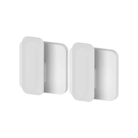 Ou - Conjunto Ganchos De Pared Eleve Blanco