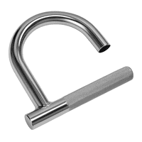 Linea Sport - Mango O Barra En U Cromado Para Máquinas De Polea Fitness