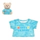 thumbnail image 1 of Polera Build a Bear cumpleaños azul para peluche, 1 of 3