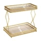 thumbnail image 1 of Estante De Maquillaje, Suministros, Organizador De Encimera De Baño Para Tocador De Loción De Especias, Doble Capa, 1 of 5