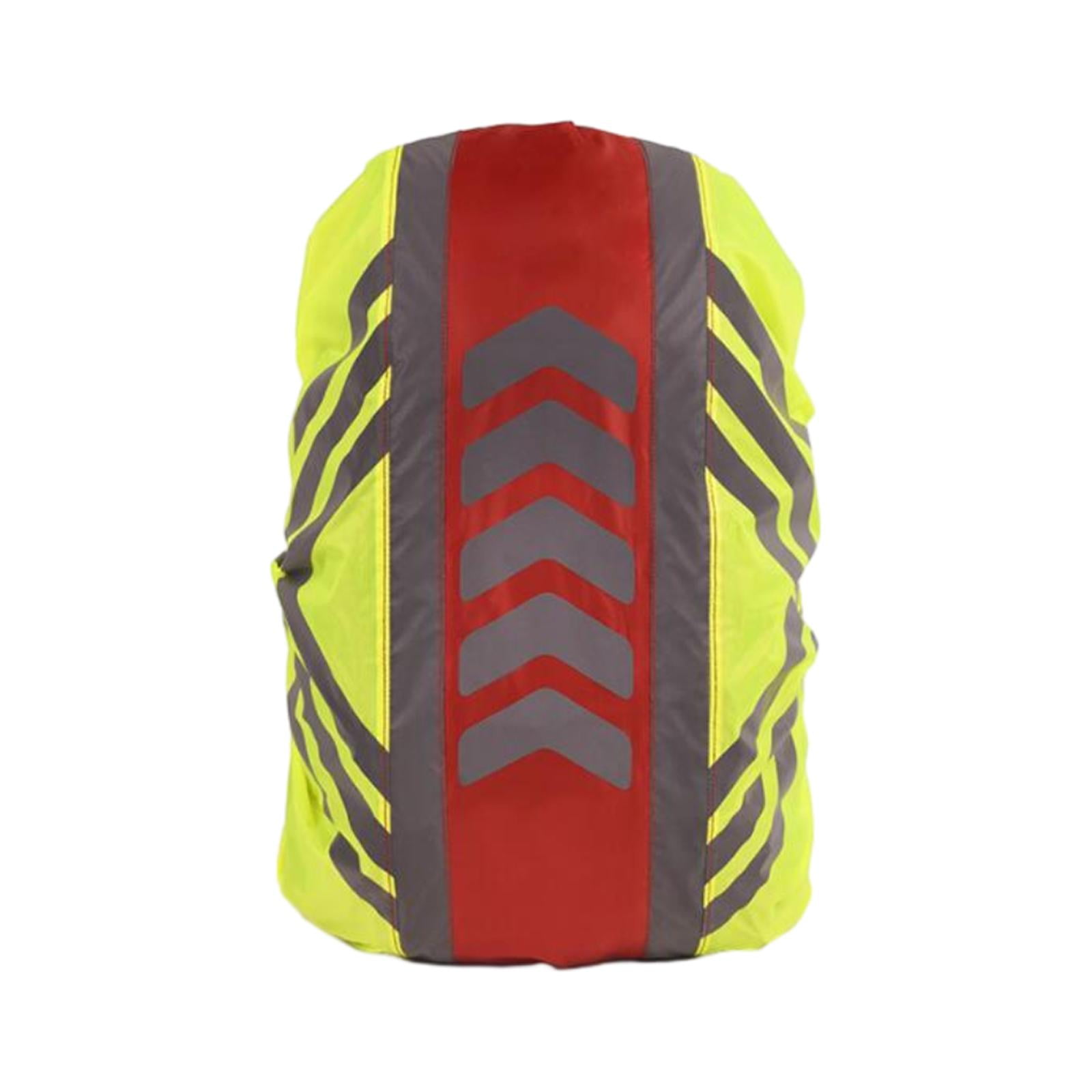 Ioensy - Funda Impermeable Para Mochila Con Tira Reflectante Para Mochilero Al Aire Libre L Rojo