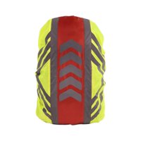 Ioensy - Funda Impermeable Para Mochila Con Tira Reflectante Para Mochilero Al Aire Libre L Rojo