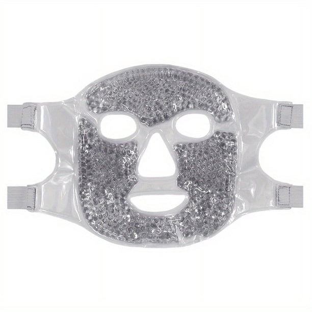 Rejuvenate Your Skin with a Hot/Cold Compress Gel Bead Facial Mask - Reduce Puffiness, Dark Circles, and Relieve Pressure & Headaches!