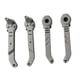 thumbnail image 4 of Juego de brazos de Motor de 4 Uds., montaje delantero y trasero, accesorio DIY, marco de cuerpo, piezas de reparación de brazos de eje ligero para gris, 4 of 5