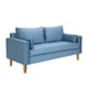 thumbnail image 2 of Sofa Sky 3c Felpa 04 Azul Petroleo, 2 of 5