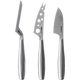 thumbnail image 1 of Juego de 3 cuchillos para queso BOSKA plateado apto para lavavajillas, 1 of 6