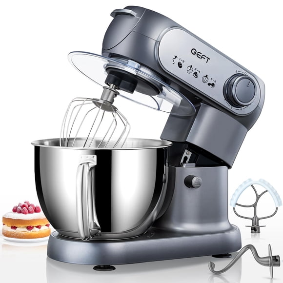 Batidora de pie eléctrica GEFT 6QT gris