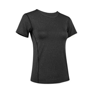 Samia - Polera Deportiva Básica Negra S
