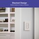 thumbnail image 3 of Interruptor regulable Lutron LED+ con temporizador blanco (MACL-L3T251BG-WH), 3 of 6