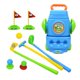 thumbnail image 2 of Juego De Minigolf De Plástico De 9 Piezas Juego De Palos De Golf Para Ni?os Juego De Deportes Al Aire Libre Azul, 2 of 5