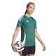 thumbnail image 2 of Camiseta adidas Tiro 24 Team para mujer, color verde oscuro/blanco, talla M, 2 of 7