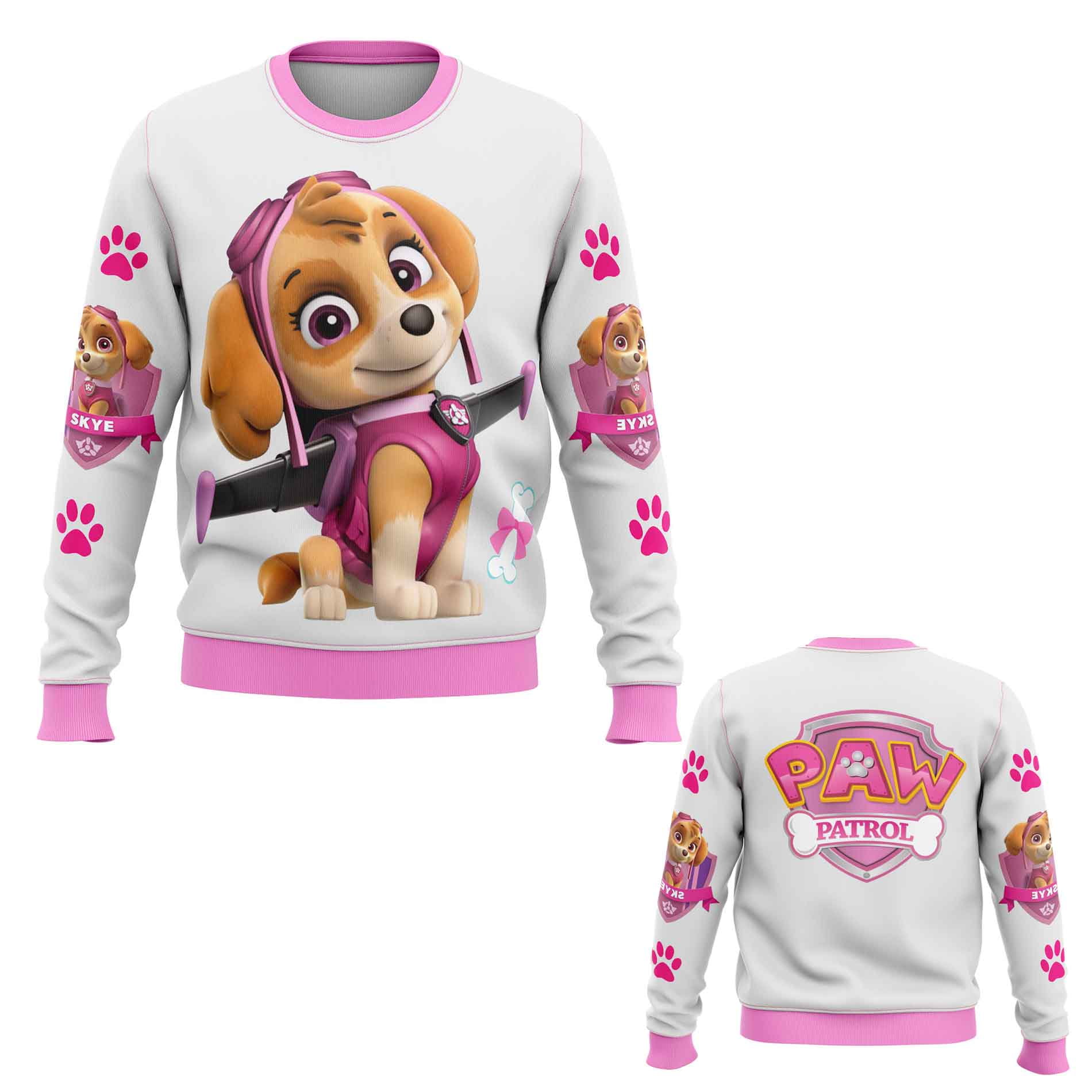 Mundo Textil - Polerón Infantil Skye - Paw Patrol D1 - Talla 10