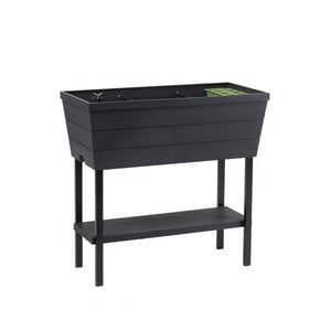 Jardinero Macetero Huerto Urban Bloomer Keter Marron Claro