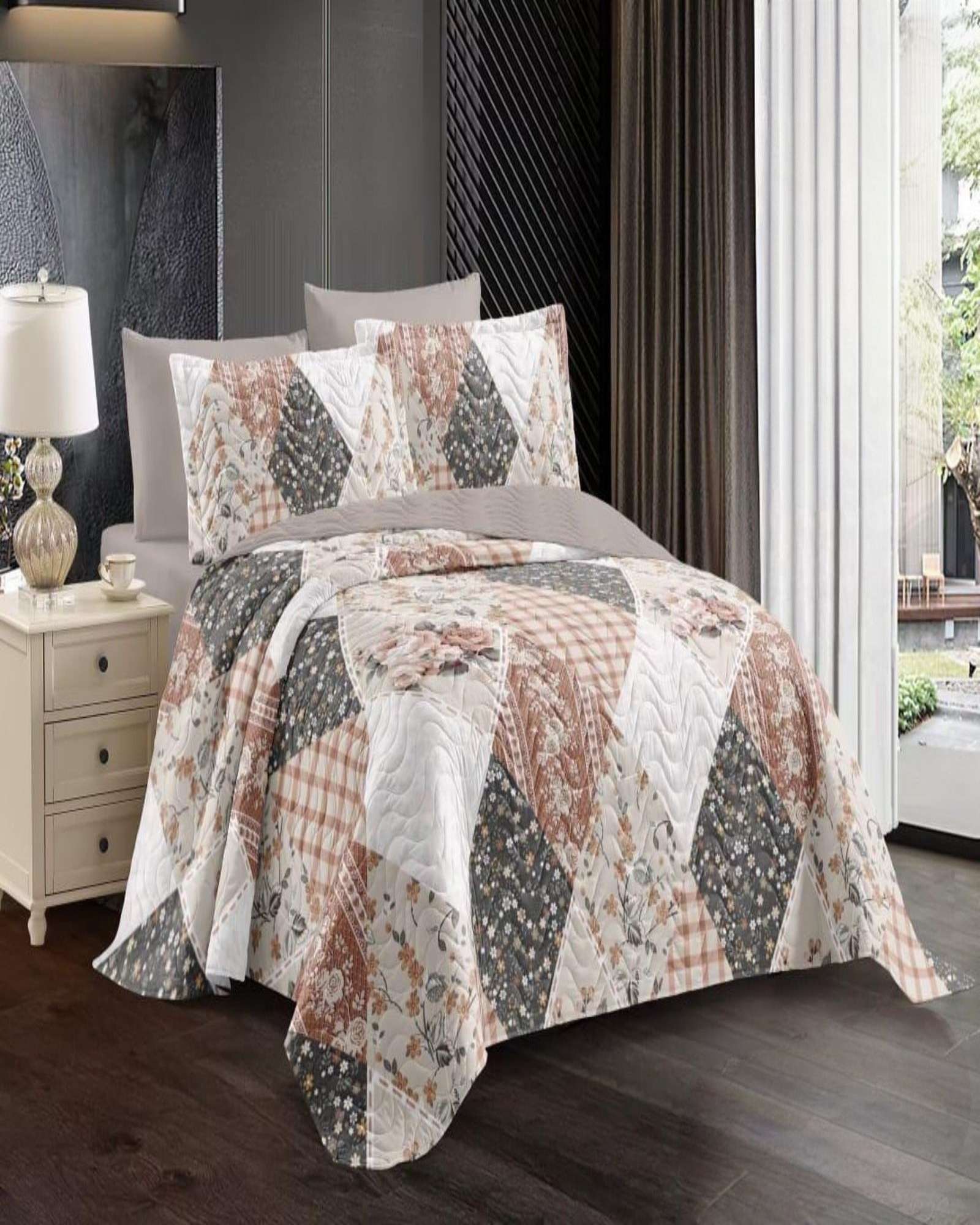 Tengfei - Cobertor Colcha Quilt De Verano Plaza Y Media