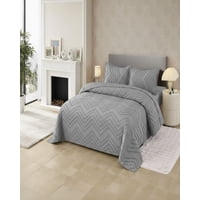 Imac Hogar - Cobertor De Lujo Quilt Verano King - Super King Gris