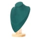 thumbnail image 4 of Jewlery Display Stand Organizador Busto De Madera Cadena Titular Verde L, 4 of 5