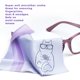 thumbnail image 2 of Paquete de 10 paños de limpieza de microfibra con bonito diseño de gatito, 2 of 6
