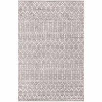 Deco2Day - Alfombra Geil Moh101C-8-Gi-8X10 - 235 X 305 Cm - Gris