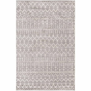 Deco2Day - Alfombra Geil Moh101C-5-Gi-5X8 - 160 X 230 Cm - Gris