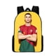 thumbnail image 1 of Ronaldo Wallpaper Cr7 Backpack Boys and Girls School Bag Children's School Bag Cartoon Children's Backpack Pen Bag Birthday Gift, 1 of 3