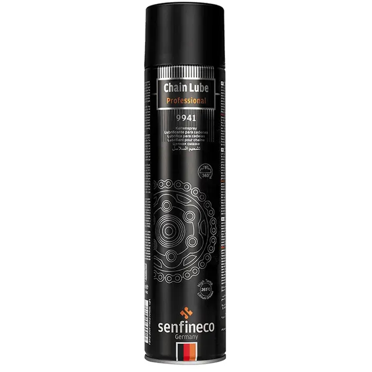 Lubricante De Cadena Profesional Con Ceramol 650 Ml Senfineco