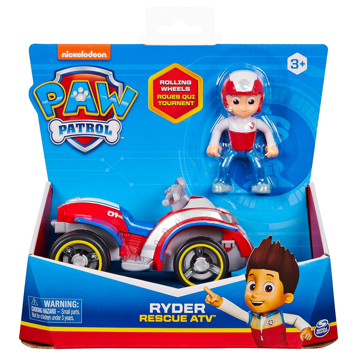 Hb Importaciones - Vehículo Paw Patrol - Ryder Rescue Atv