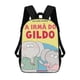 thumbnail image 1 of Gildo cartoon-theme Backpack, Campus style schoolbag Bookbag with Adjustable Shoulder Straps And Large Zip Compartment, Unisex Travel Bags., 1 of 6