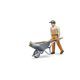 thumbnail image 1 of Conjunto de figura de juguete Bruder Trabajador Municipal 11 cm, 1 of 4