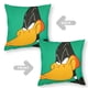 thumbnail image 2 of Pato Lucas Fundas de almohada de terciopelo con tema, regalos de funda de almohada, decoración para el hogar, cojín de lanzar, regalo de cumpleaños para fans y parejas. 45cm x 45cm., 2 of 6