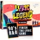 thumbnail image 1 of Juego de Cartas Lyric Legend Trivia 90s R&B 144 Canciones, 1 of 3