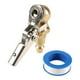 thumbnail image 4 of Portabrocas de aire para neumáticos de bloqueo con Clip, adaptador de boquilla para Inflador de neumáticos, Portabrocas de latón resistente para compr, 4 of 5