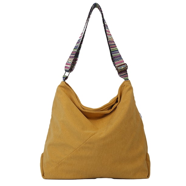 Bolso de mano para mujer, bolso de trabajo, bolso bandolera, bolso elegante para mujer, bolso hobo de pana, bolso de hombro de moda, monedero